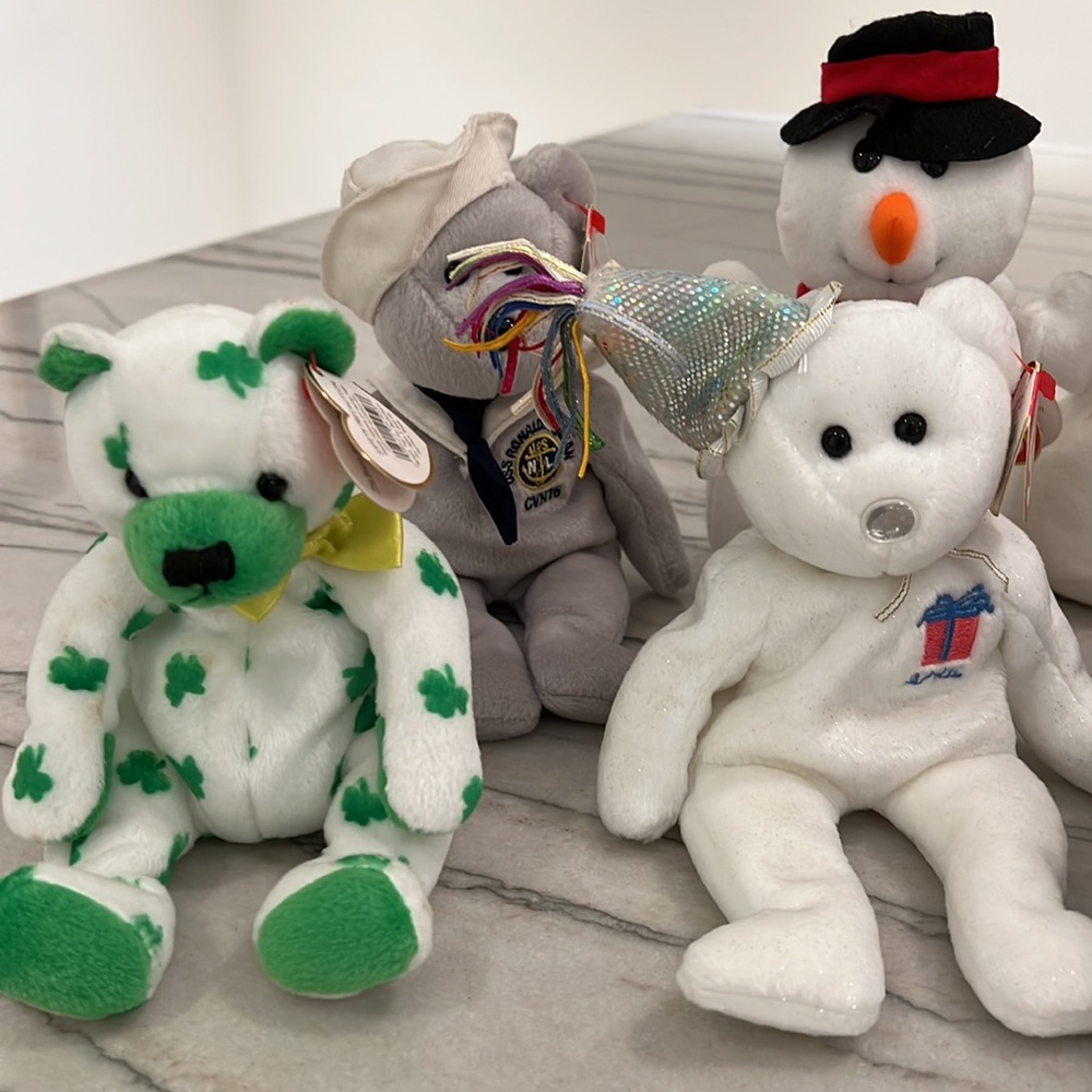 27 Beanie Babies + 1 Teenie with tags - Picture 4 of 16